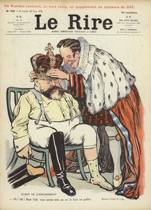 Koronacja króla Edwarda VII, ilustracja do Le Rire