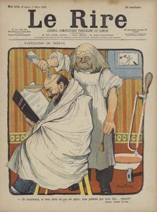 Ilustracja do Le Rire autorstwa Jules Abel Faivre