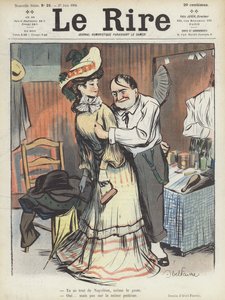 Ilustracja do Le Rire autorstwa Jules Abel Faivre