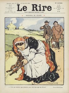 Ilustracja do Le Rire autorstwa Jules Abel Faivre