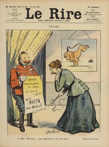 Ilustracja do Le Rire autorstwa Jules Abel Faivre