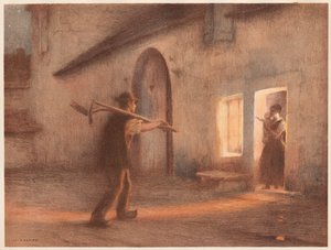 Powrót z pól, 1898-1899.
