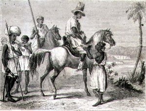 Indianie Peul i Malinke w Senegalu autorstwa Jules Antoine (after) Duvaux