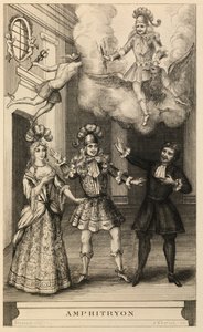 Scena z Amfitryona autorstwa Jules Armand Hanriot