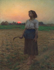 Pieśń skowronka autorstwa Jules Breton