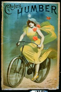Reklama „Humber Cycles” autorstwa Jules Cheret