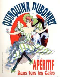 Reklama aperitifu Quinquina Dubonnet autorstwa Jules Cheret