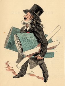 Okładka Les Hommes Today, nr 299 - Maindron Ernest (1838-1907) (rycina) autorstwa Jules Cheret