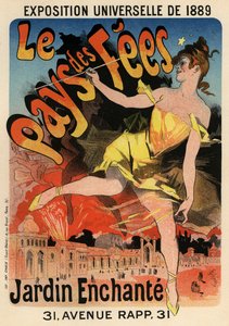 Plakat Krainy Wróżek, 1889