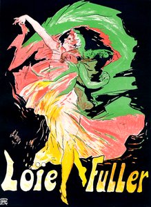 Plakat Loïe Fuller, 1897.