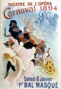Plakat Cherreta na karnawał 1894 w Theatre de l
