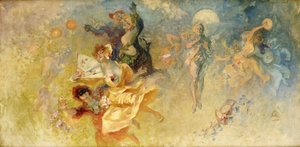 Bal maskowy, autorstwa Jules Cheret