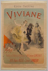 Viviane autorstwa Jules Cheret