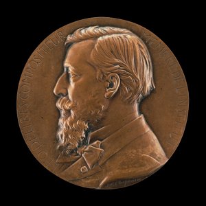 Leo Delibes, 1836-1891, kompozytor, c. 1870.