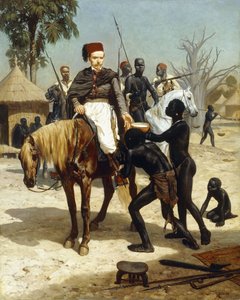 Egzotyczny gość, 1857