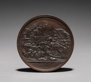 Medal: rewers Daniela Morgana. autorstwa Jules Dupré