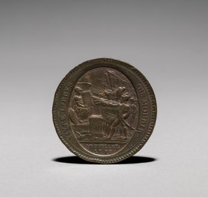 Medal: Five Sols wydany przez Monneron Brothers, Paryż, 1792 awers. autorstwa Jules Dupré