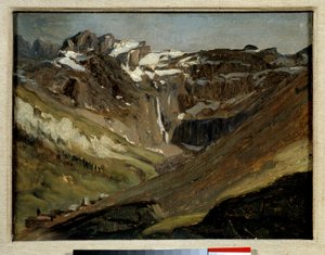 Cyrk Gavarnie w Pirenejach Obraz Julesa Dupre