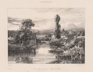 Widok z Alençon autorstwa Jules Dupré