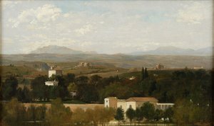 Widok w pobliżu Rzymu, 1864