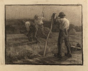 Scena żniw autorstwa Jules Emile Zingg