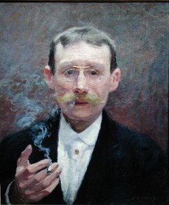 Autoportret, Palenie