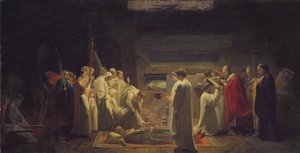 Męczennicy w katakumbach, 1855