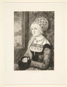 Portret kobiety autorstwa Jules Ferdinand Jacquemart