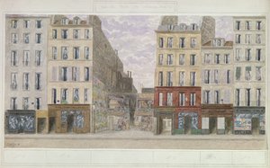 No.8 do No.16 rue du Four, Paryż, Francja, 1893 (wc na papierze)