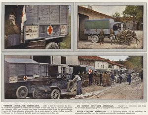 American Ambulance Car, American Sanitary Truck, American Central Post Office