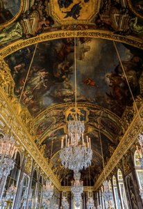 Sala Lustrzana Pałacu Wersalskiego (zdjęcie)