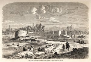 Most Allah Verdi Kahn, erige około 1608 roku, w Isfahanie (lub Isfahanie) (Iran), jest zarówno przeprawą przez rzekę Zend e Roud, jak i tamą regulującą bieg rzeki za pomocą talaru lub kiosk z lustrami, gdzie władca perski mógł ob
