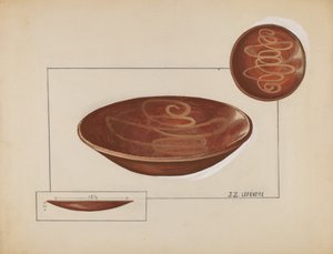 Talerz Ciasto autorstwa Jules Lefevere