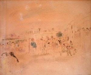 Tunis autorstwa Jules Pascin
