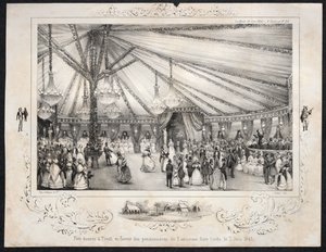 Impreza wydana w Tivoli na rzecz mieszkańców starej listy cywilnej 3 czerwca 1840 r. autorstwa Jules Platier