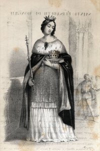 Portret św. Elżbiety Węgierskiej (1207 - 1231)