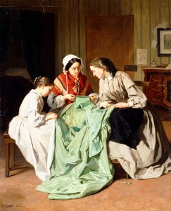 Suknia balowa, 1860