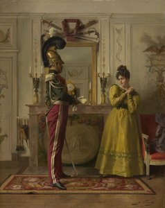 Wyjazd na przegląd, ok. 1876 r.