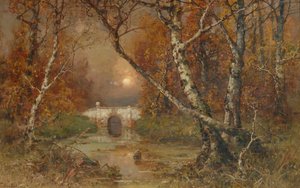 Zaniedbany Park, 1883 autorstwa Juli Julievich Klever