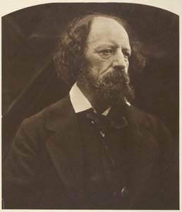 Alfred, Lord Tennyson, 1869, wydrukowany 1875. autorstwa Julia Margaret Cameron
