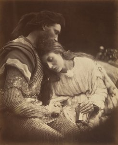 Idylls of the King Alfreda Tennysona i inne wiersze, 1874. autorstwa Julia Margaret Cameron