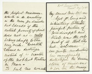 List z autografem, 20 czerwca 1875. autorstwa Julia Margaret Cameron