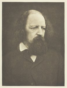 Lord Tennyson, 1867, wydrukowany w październiku 1890. autorstwa Julia Margaret Cameron