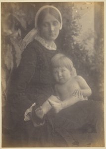 Pani Herbert Duckworth z Geraldem Duckworth autorstwa Julia Margaret Cameron