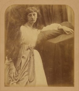 Studium przedrafaelitowe autorstwa Julia Margaret Cameron