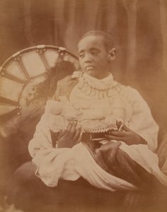 Książę Dejatch Alamayou z Abisynii, c.1868