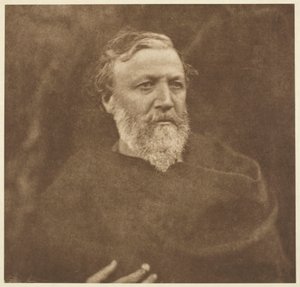 Robert Browning, 1865, wydrukowany 1875. autorstwa Julia Margaret Cameron