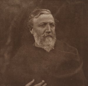 Robert Browning, maj 1865, druk ok. 1902. autorstwa Julia Margaret Cameron