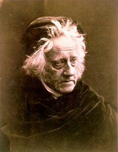Sir John Frederick William Herschel, brytyjski astronom, 1867 autorstwa Julia Margaret Cameron