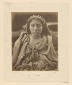 Święta Agnieszka autorstwa Julia Margaret Cameron